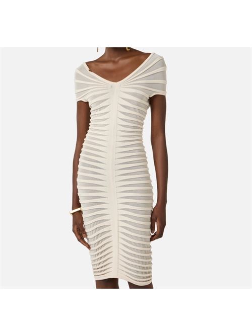 Abito in filato di cotone e viscosa ELISABETTA FRANCHI | AM26T62E2.193